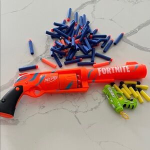 Nerf Fortnite Vibrant Orange and Blue Blaster